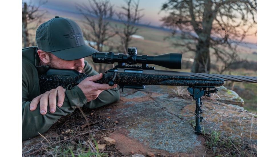 Zeiss V3 6-18x50mm 30mm Tube Rifle Scope w/Ballistic Stop, Second Focal Plane, XRR Reticle, Black, 522752-9884-070