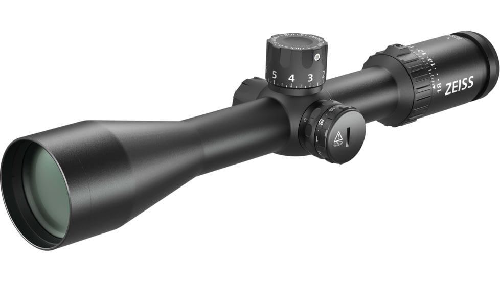 Zeiss V3 6-18x50mm 30mm Tube Rifle Scope w/Ballistic Stop, Second Focal Plane, SHRi Reticle, Black, 522752-9987-070