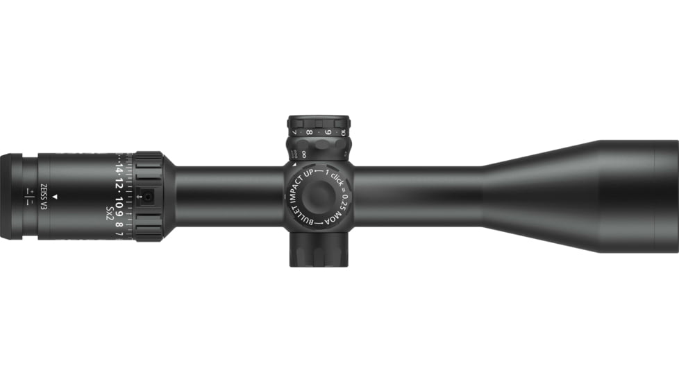 Zeiss V3 6-18x50mm 30mm Tube Rifle Scope w/Ballistic Stop, Second Focal Plane, SHRi Reticle, Black, 522752-9987-070