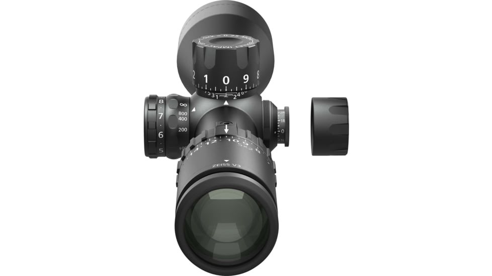 Zeiss V3 6-18x50mm 30mm Tube Rifle Scope w/Ballistic Stop, Second Focal Plane, SHRi Reticle, Black, 522752-9987-070