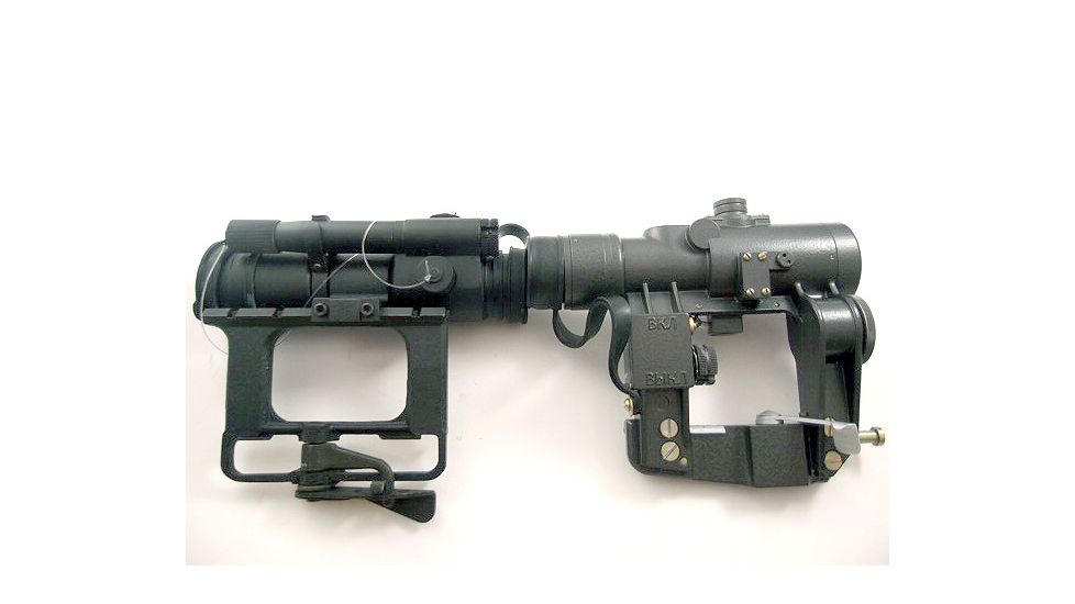 Zenit PK-A Military Fast Acquisition Red Dot Rifle Scope - AK/SVD, Grey, GSPKAU