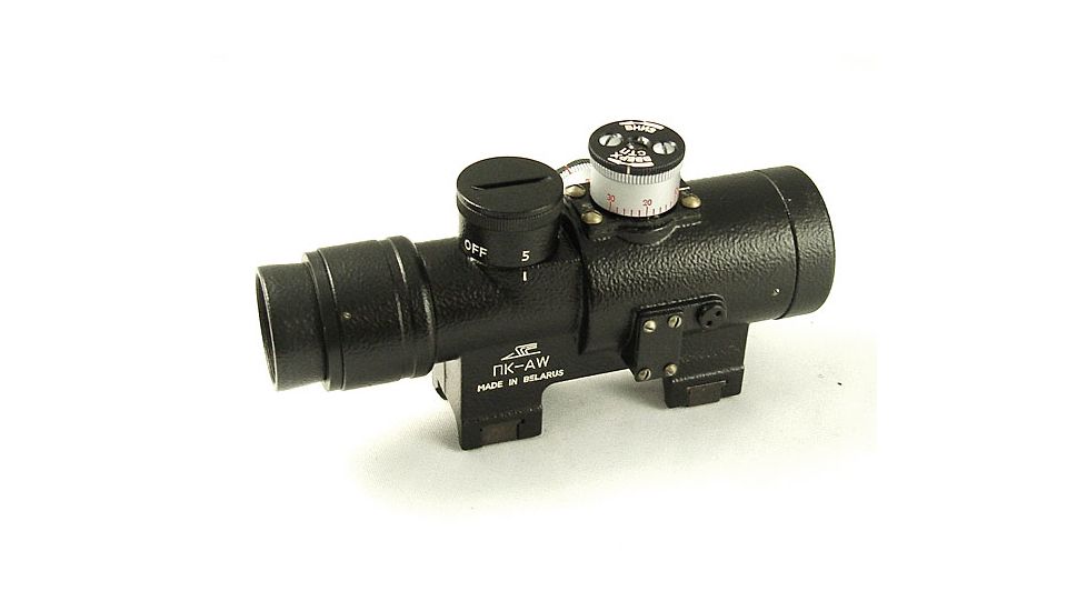 Zenit PK-A Military Fast Acquisition Red Dot Rifle Scope - Weaver, Black, GSPKAW