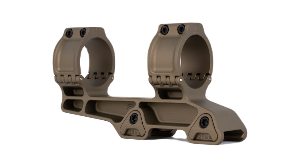 Zero Gravity Summit 35mm Ring, 1.70in, Flat Dark Earth, 35mm Rings, 1.70 Height, 100035170f