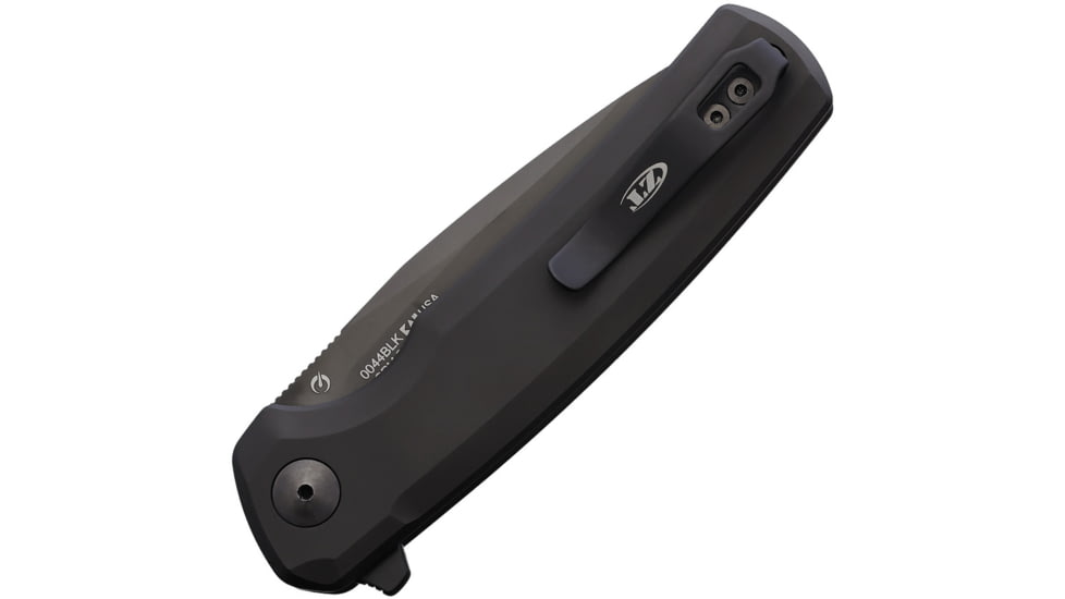Zero Tolerance 0044 Button Lock Black Ti, ZT0044BLK