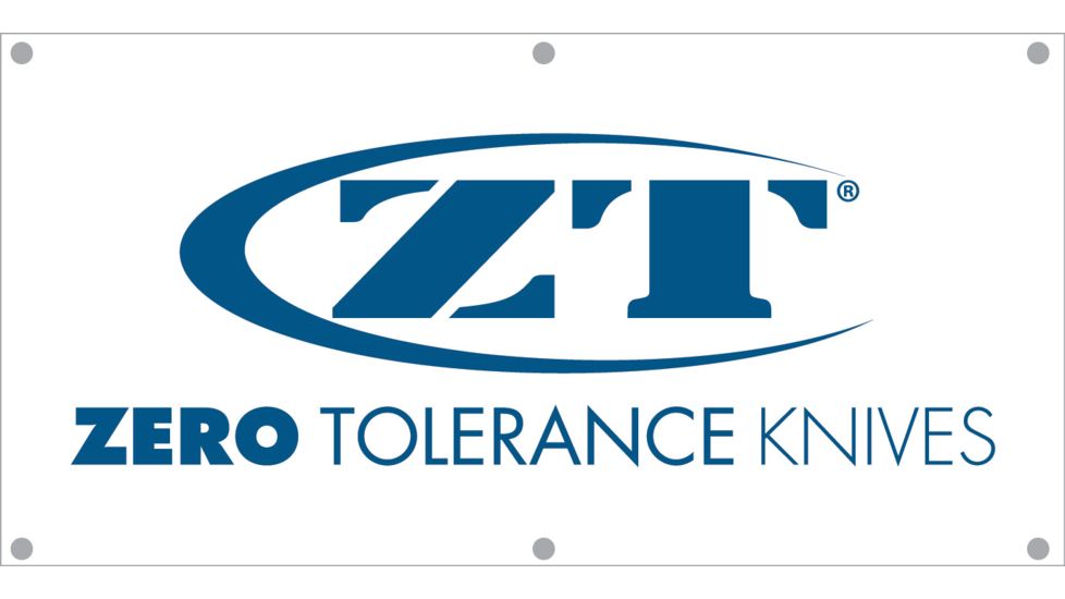Zero Tolerance 2X4 Banner With Groments ZTBANNER2X4