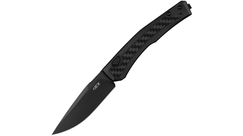 Zero Tolerance Auto 0556 Button Lock Blk, ZT0556BLK
