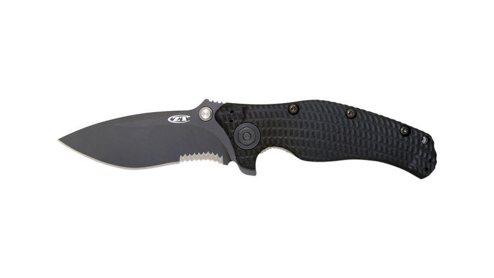 Zero Tolerance Flipper Folding Knife, 4in Serrated 0200ST