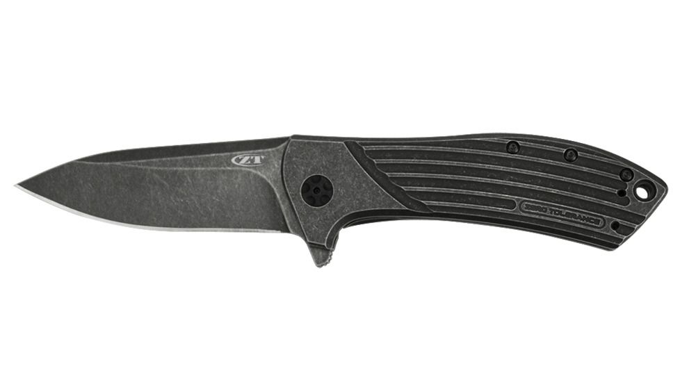 Zero Tolerance Rexford Flipper Titanium Blackwash 0801BW
