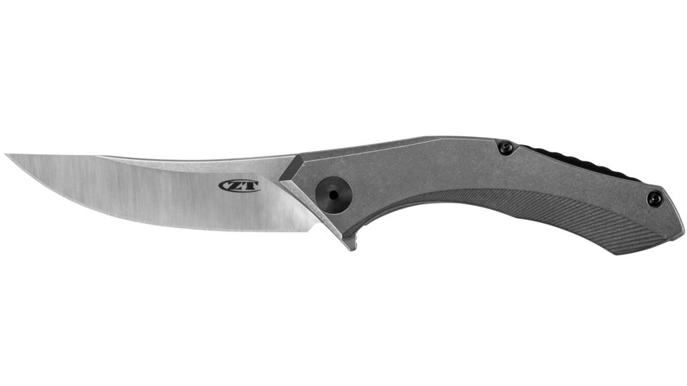 Zero Tolerance Titanium Sinkevich Folding Knife, Grey, 0460TI