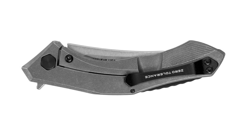 Zero Tolerance Titanium Sinkevich Folding Knife, Grey, 0460TI