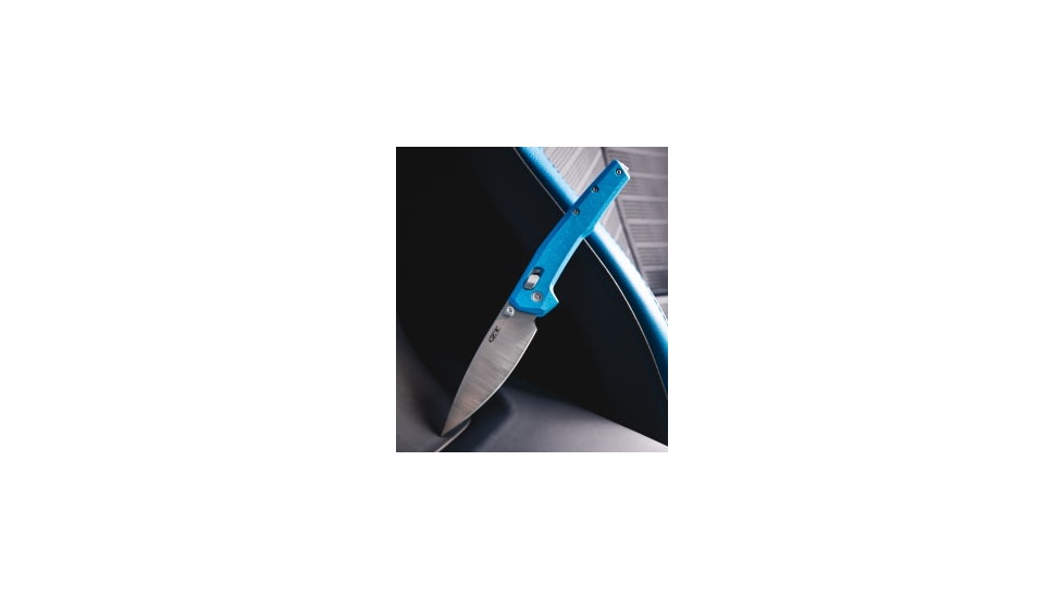 Zero Tolerance Zero Tolerance 0117 DuraLock Knife Glass Fiber 3.3" SW/Satin MagnaCut, Blue, CPM MagnaCut, adult, BHQ-228871