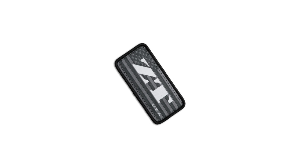 Zero Tolerance Zero Tolerance ZT USA Woven Patch, Black/Gray, adult, BHQ-238702