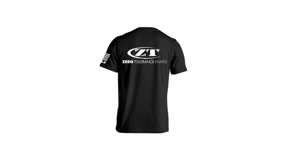 Zero Tolerance ZT T-Shirt 1, Black, Small, SHIRTZT181S