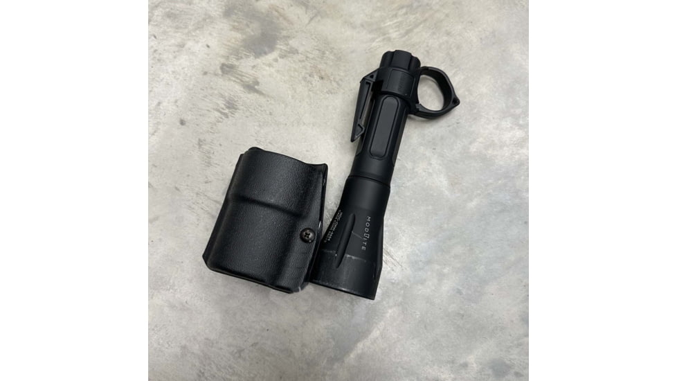 Zero9 Flashlight Case Holster, Bezel Down 2, Tek-Lok, Wolf Grey, Z9-4025-GRY-TEK