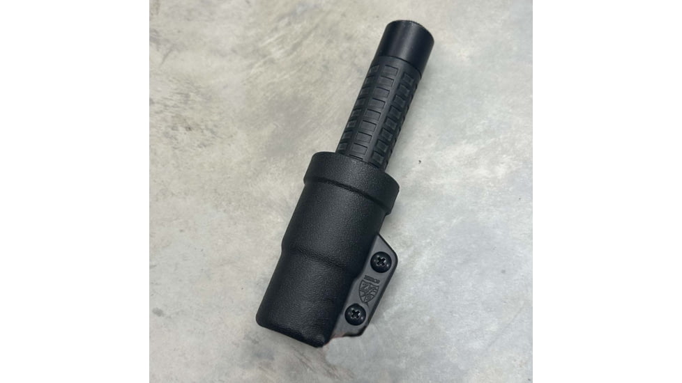 Zero9 Flashlight Case Holster, Bezel Down 2, Tek-Lok, Wolf Grey, Z9-4025-GRY-TEK