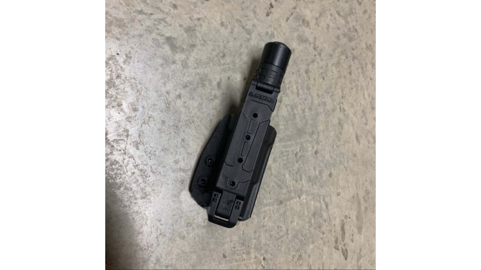 Zero9 Flashlight Case Holster, Bezel Down 2, Tek-Lok, Wolf Grey, Z9-4025-GRY-TEK
