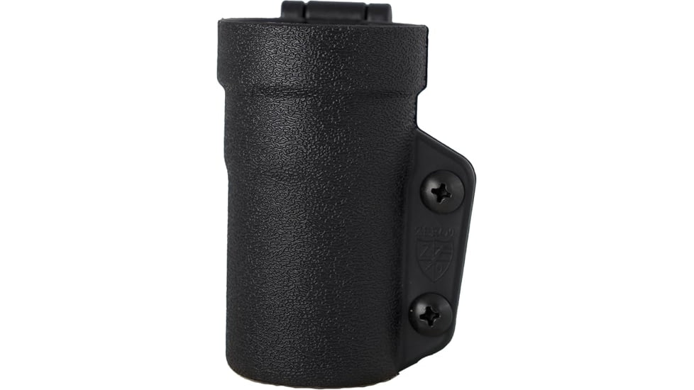 Zero9 Holsters Bezel Down 4 Flashlight Case, MOLLE Lok, Plain Black, Z9-4058-BLK-MLK