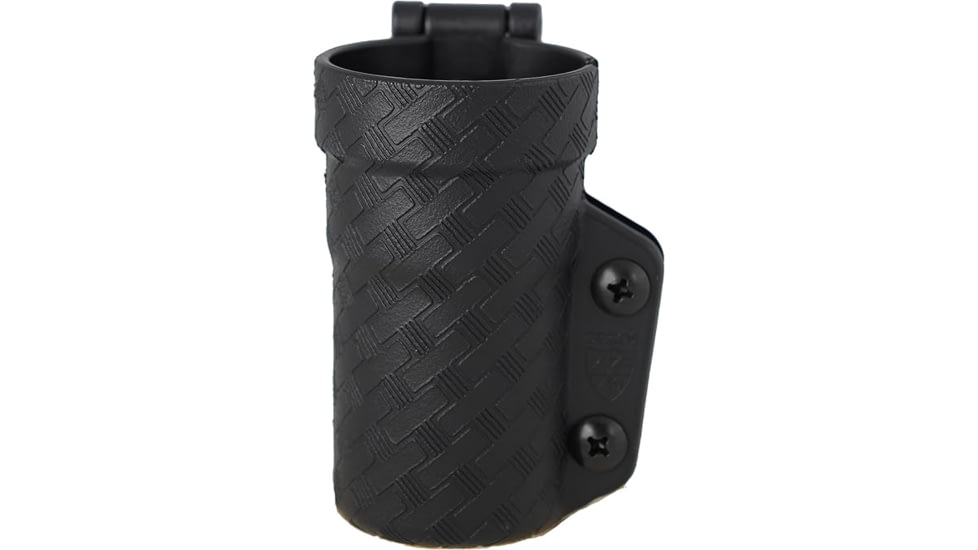 Zero9 Holsters Bezel Down 4 Flashlight Case, Tek Lok, Basketweave, Z9-4058-BW-TEK
