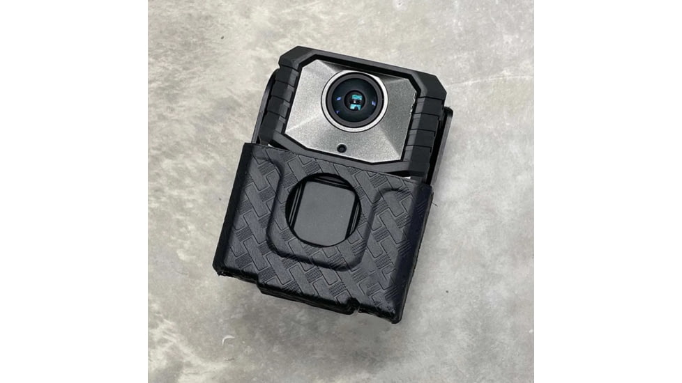 Zero9 Holsters Body Cam Case - Bodyworn Moto One, Plain MOLLE, Black, Z9-2025-BLK-MLK