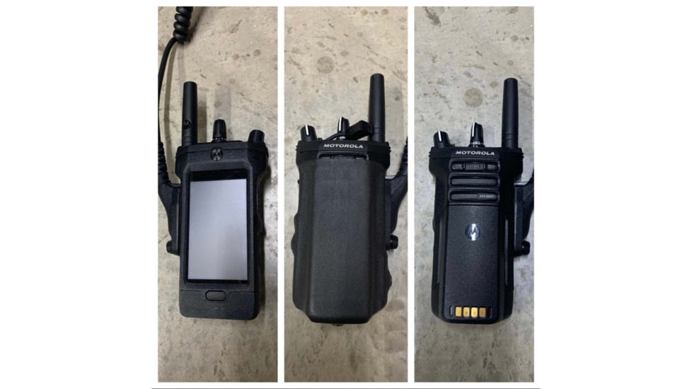 Zero9 Portable Radio Case Holster, APX7000, Tek-Lok, Plain Black, Z9-5002-BLK-TEK