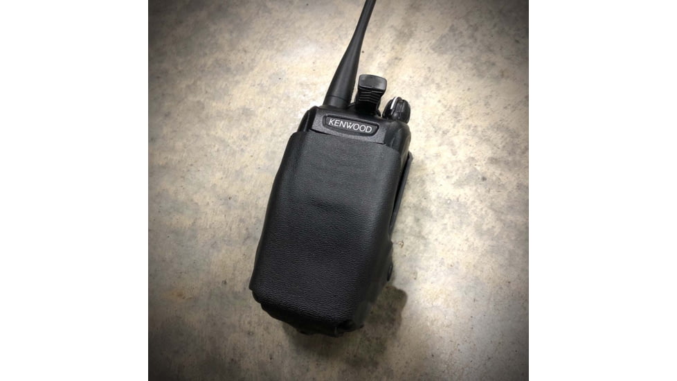 Zero9 Portable Radio Case Holster, NX-5000 All Batteries, Tek-Lok, Plain Black, Z9-5010-BLK-TEK