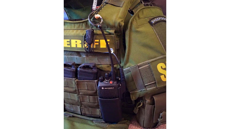 Zero9 Portable Radio Case Holster, NX-5000 All Batteries, Tek-Lok, Plain Black, Z9-5010-BLK-TEK