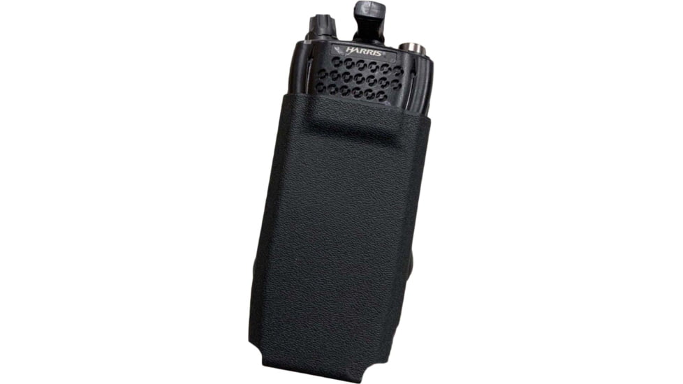 Zero9 Portable Radio Case Holster, XL-185/200, Tek-Lok, Plain Black, Z9-5007-BLK-TEK