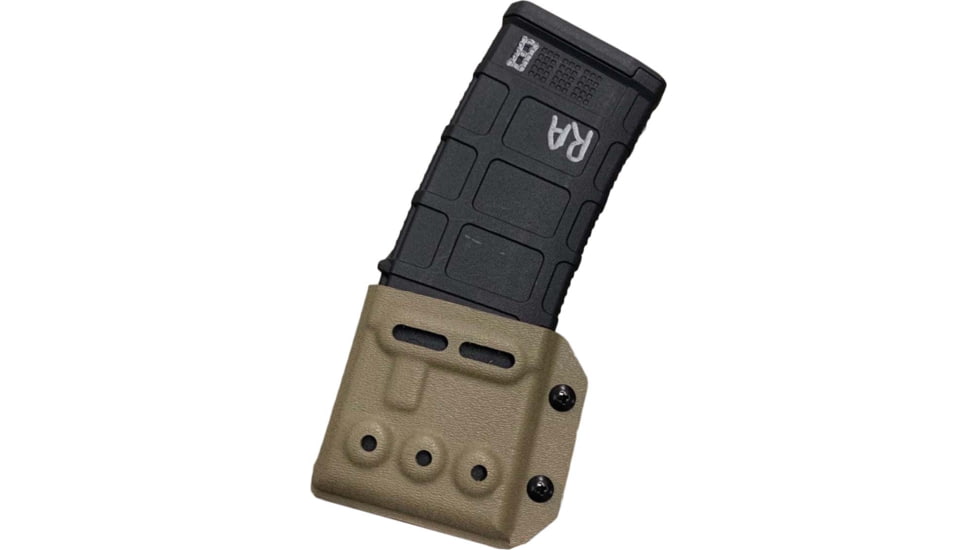 Zero9 Rifle Mag Case Holster, AR/M4, Molle Loks, Flat Dark Earth, Z9-4011-FDE-MLK