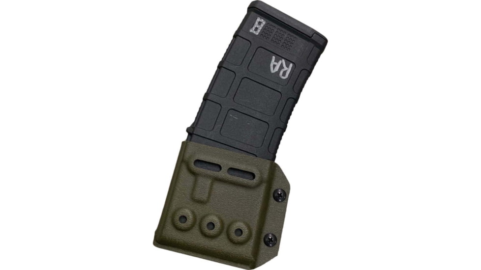 Zero9 Rifle Mag Case Holster, AR/M4, Tek-Lok, Ranger Green, Z9-4011-RNG-TEK