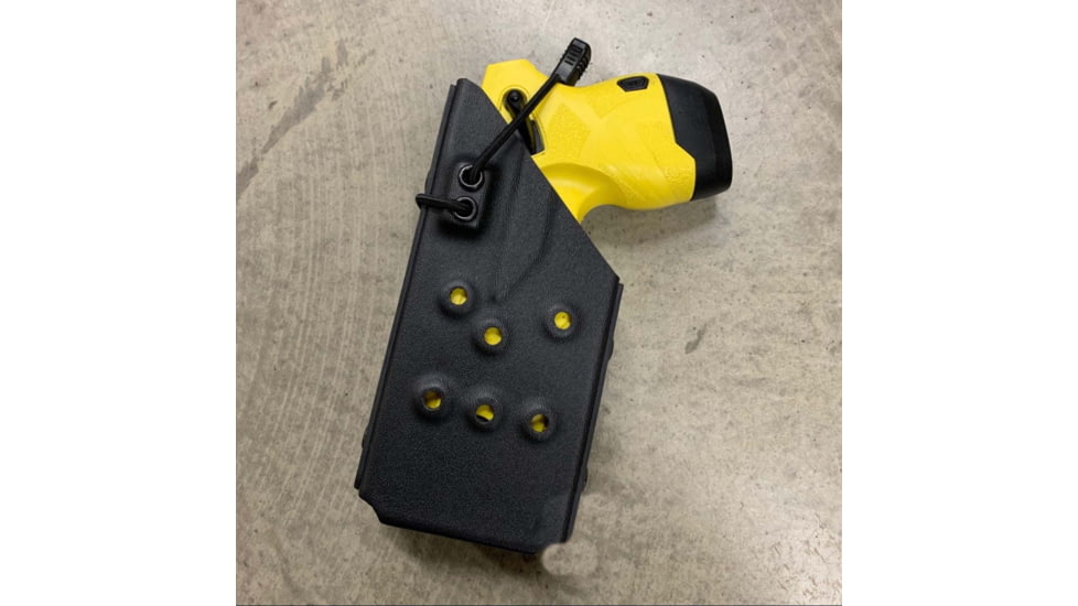 Zero9 TASER Case Holster, Taser 7, Molle Loks, Plain Black, Z9-2015-BLK-MLK