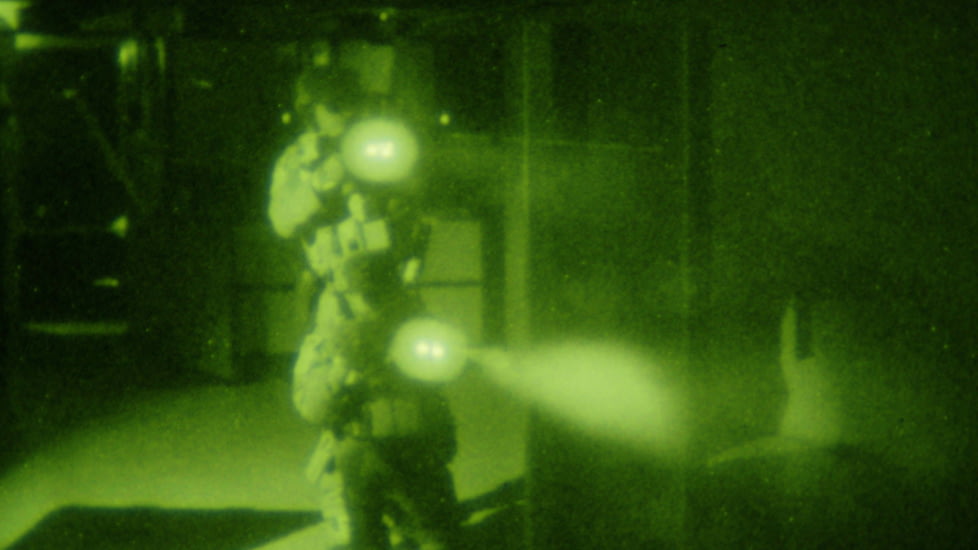 ZeroBlindSpot 0BS-2 IR + White Rechargeable LED Weapon Light, Black, Small, 0002