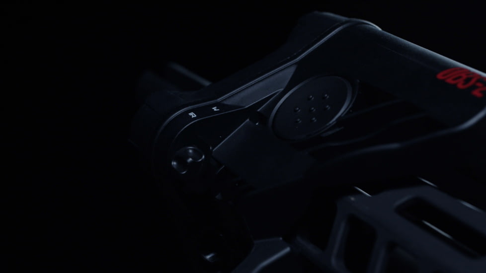 ZeroBlindSpot 0BS-2 IR + White Rechargeable LED Weapon Light, Black, Small, 0002