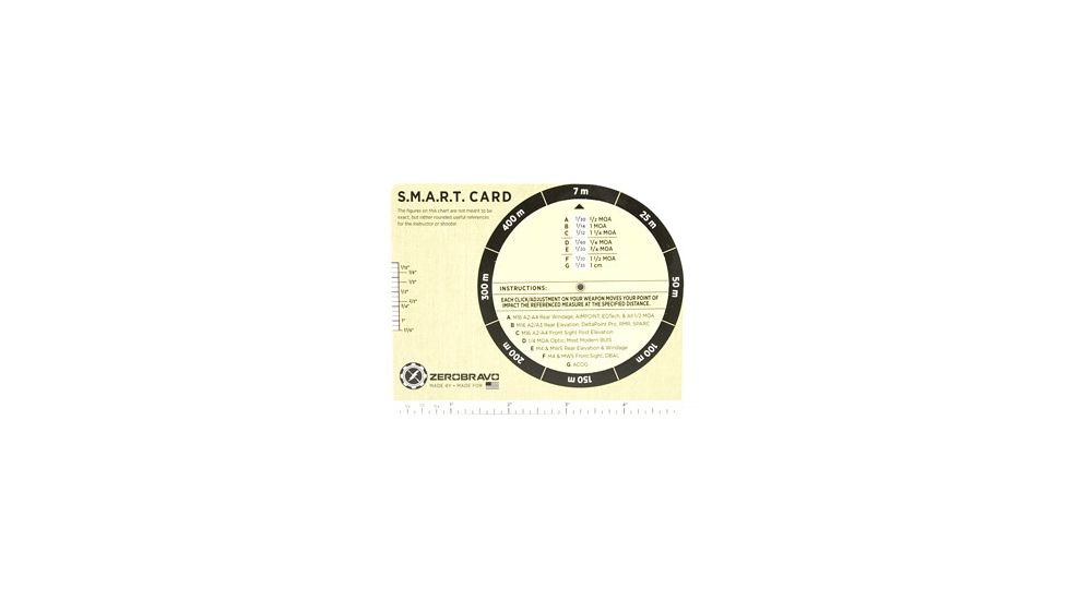 ZeroBravo S.M.A.R.T. Card, White, ZBSC0816