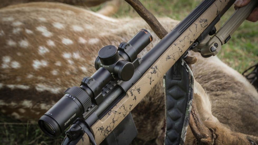 ZeroTech Optics Thrive HD 1-8x24mm LPVO 30mm Tube Rifle Scope, Second Focal Plane, PHR 4 Illuminated Reticle, Black, TH1824P4-IR