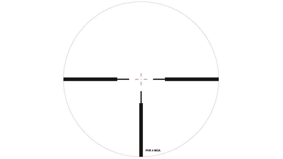 ZeroTech Optics Thrive HD 1-8x24mm LPVO 30mm Tube Rifle Scope, Second Focal Plane, PHR 4 Illuminated Reticle, Black, TH1824P4-IR