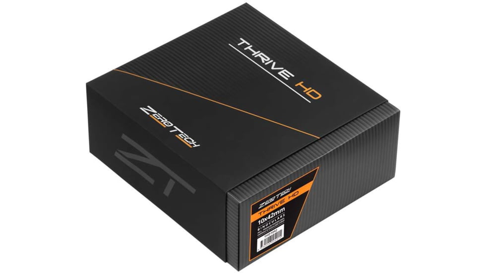 ZeroTech Optics Thrive HD 8x42 mm Roof Prism Binoculars, Grey, THD842