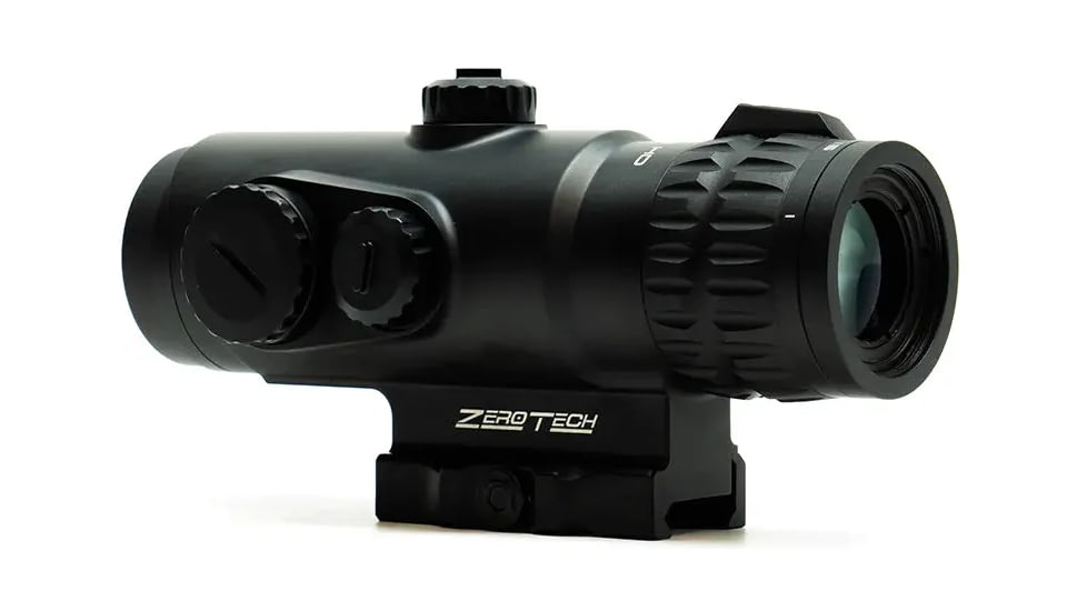ZeroTech Optics Thrive HD Variable 1-4x24mm Prismatic Red Dot Sight, RAPR Reticle, Black, THDP1424