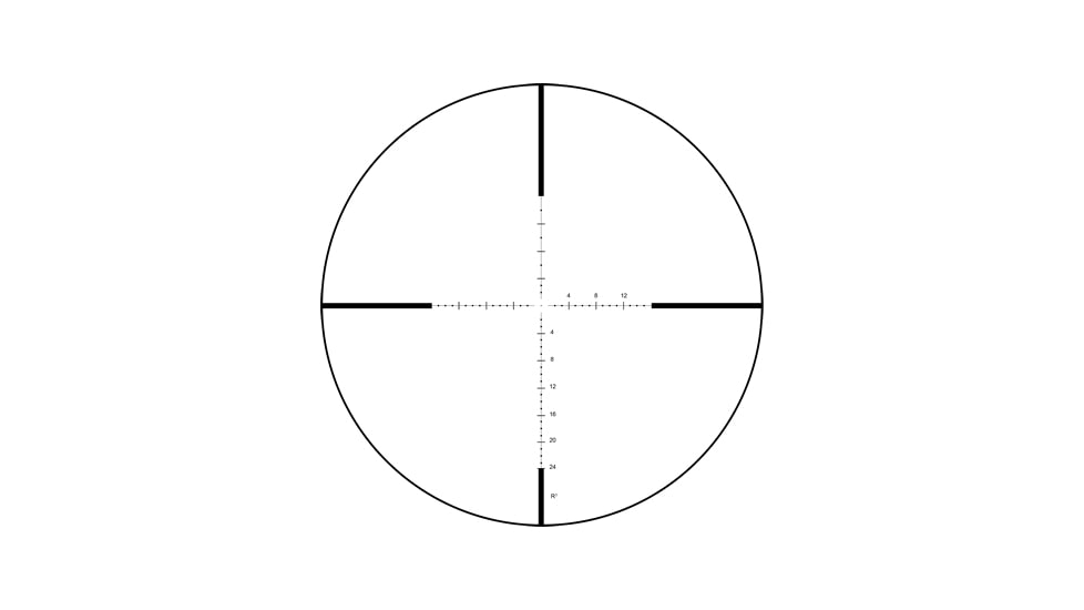 ZeroTech Optics Trace 3-18x50mm 30mm Tube Rifle Scope, Second Focal Plane, R3 Reticle, Black, TR3185R3