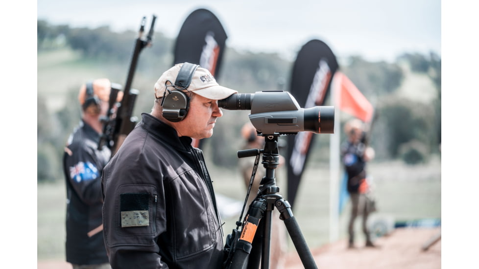 ZeroTech Optics Trace Advanced 20-60x80mm, 41mm, First Focal Plane, OSR Reticle, MRAD, Black/Grey, TR206080F