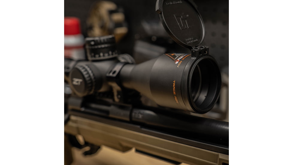 ZeroTech Optics Trace Advanced 5-30x56mm 34mm Tube Rifle Scope, First Focal Plane, Illuminated RMG 2 FFP Reticle, Black, TR5306F-IR