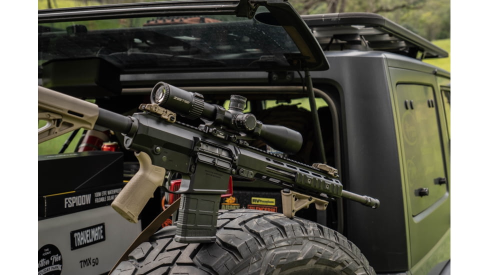 ZeroTech Optics Vengeance 4-16x44mm 30mm Tube Rifle Scope, First Focal Plane, RMG MOA Reticle, Black, VG4164FM