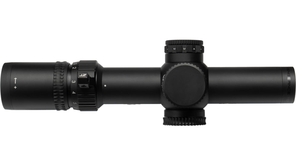 ZeroTech Optics Vengeance HD 1-10x28mm LPVO 34mm Tube Rifle Scope, First Focal Plane, Illuminated Reticle, Black, VG11028F-IR