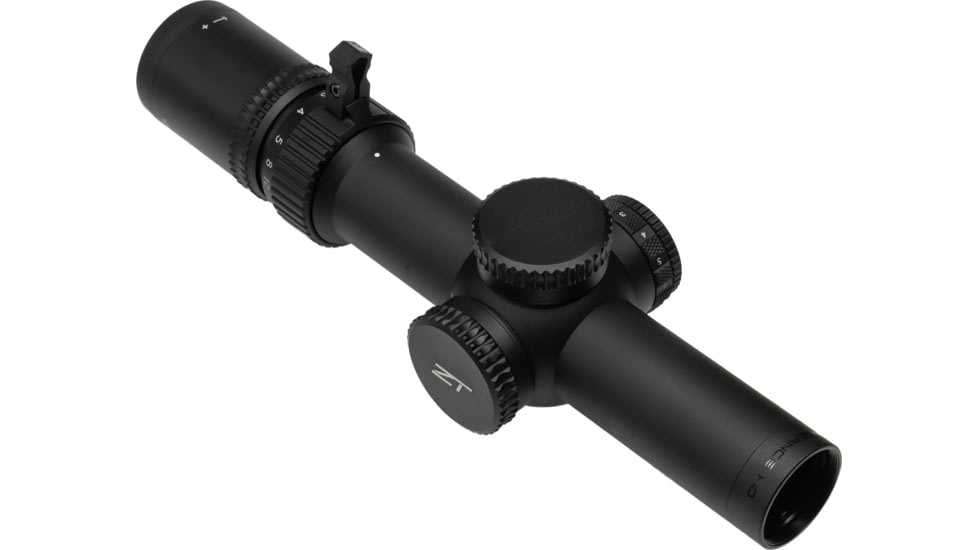 ZeroTech Optics Vengeance HD 1-10x28mm LPVO 34mm Tube Rifle Scope, First Focal Plane, Illuminated Reticle, Black, VG11028F-IR