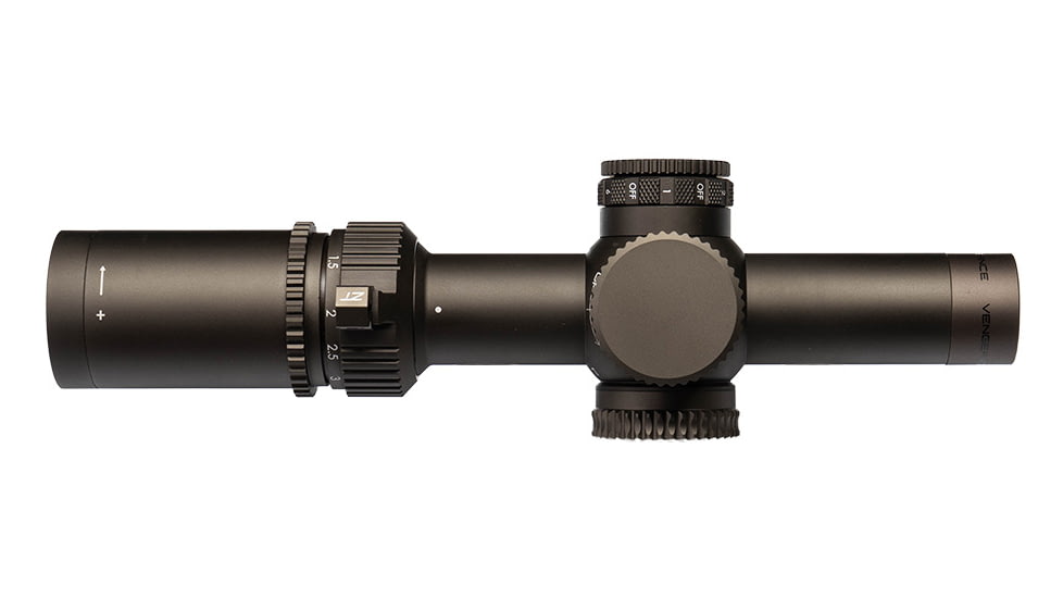 ZeroTech Optics Vengeance 1-4x24mm LPVO 30mm Tube Rifle Scope, Second Focal Plane