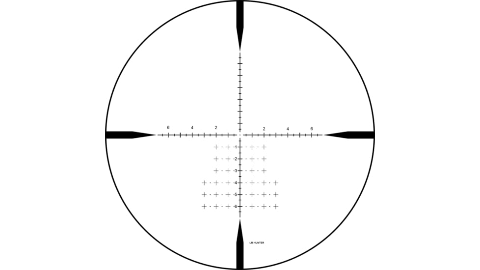 ZeroTech Optics Trace 3-18x50mm Riflescope, 30mm Tube, First Focal Plane, LRH Reticle, Black, TR3185FL-IR