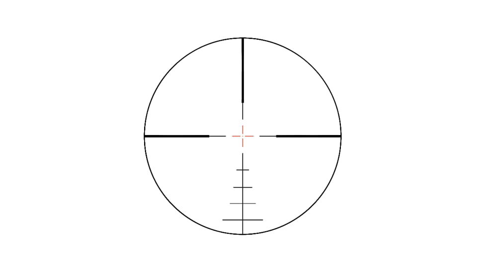 ZeroTech Optics Thrive HD Rifle Scope, 3-18x56mm, 30mm Tube, Second Focal Plane, PHR II Iluminated Reticle, Black, TH3186P-IR