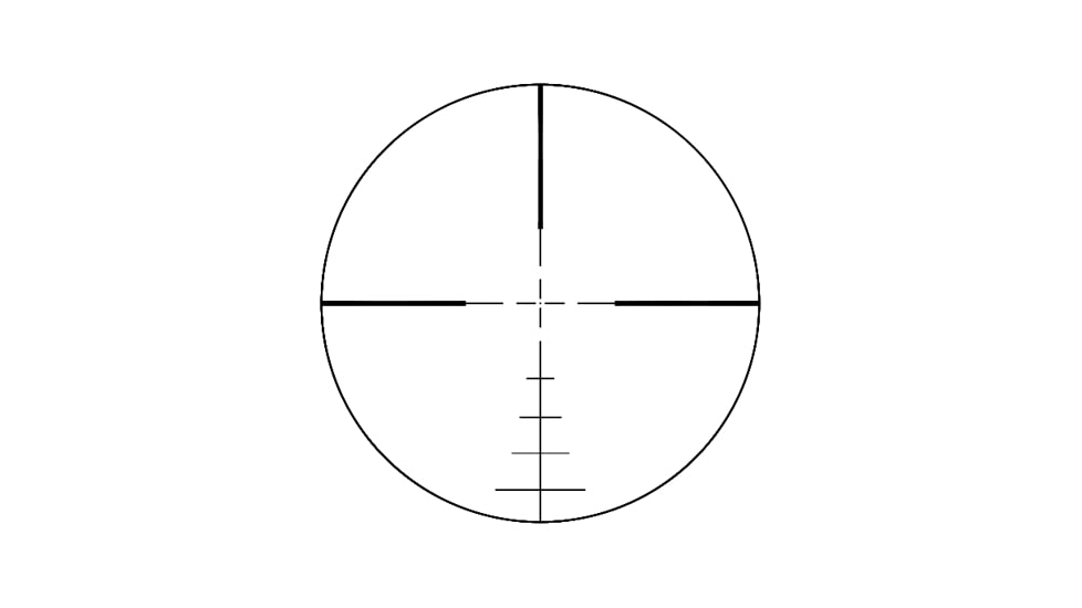 ZeroTech Optics Thrive HD Rifle Scope, 2.5-15x50mm, 30mm Tube, Second Focal Plane, PHR II Reticle, Black, TH2155P