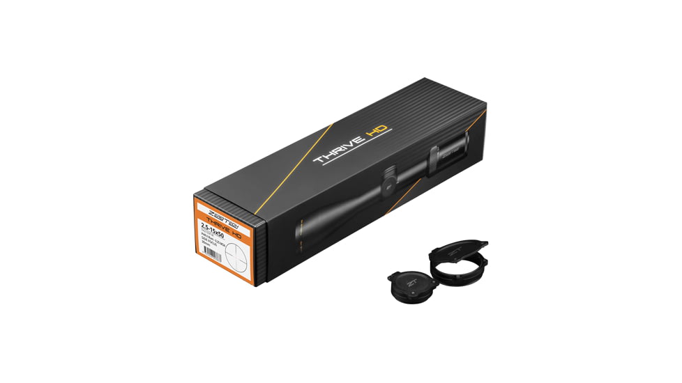 ZeroTech Optics Thrive HD Rifle Scope, 3-18x56mm, 30mm Tube, Second Focal Plane, PHR II Iluminated Reticle, Black, TH3186P-IR