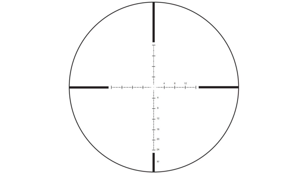 ZeroTech Optics Thrive HD Rifle Scope, 3-18x56mm, 30mm Tube, Second Focal Plane, R3 Reticle, Black, TH3186R3