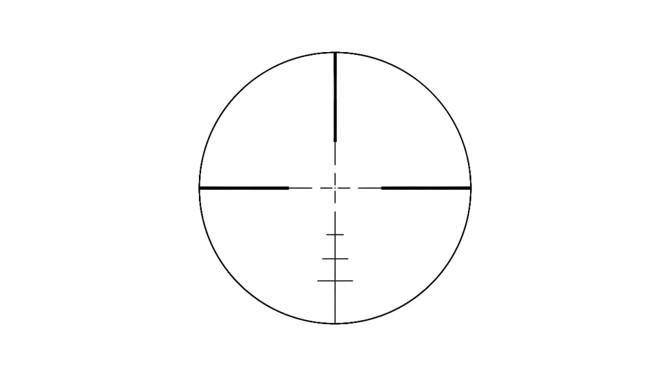 ZeroTech Optics Thrive HD Rifle Scope, 6-24x50mm, 30mm Tube, Second Focal Plane, PHR II Reticle, Black, TH6245P
